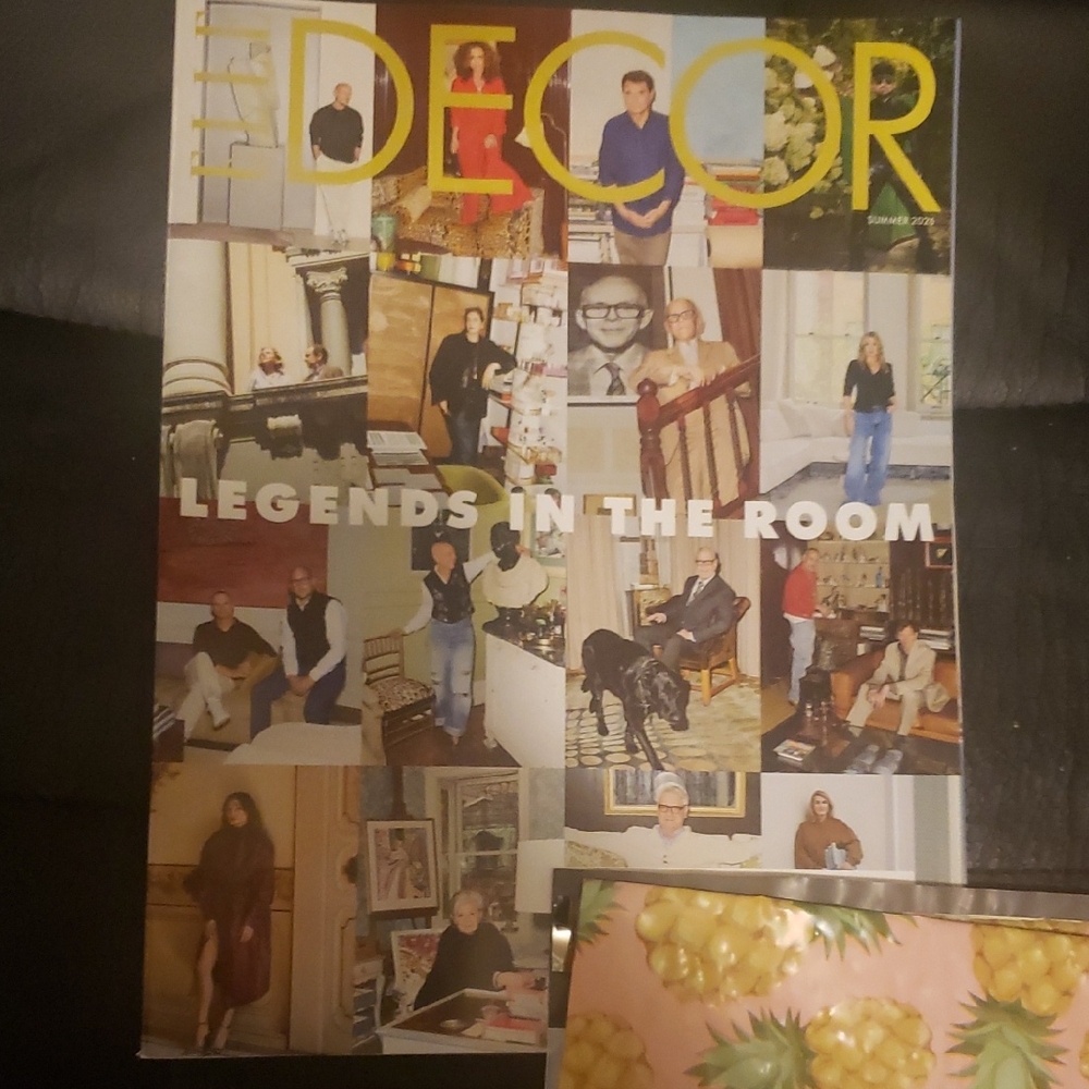 Decor Magazine Cover Art Print - Multicolor